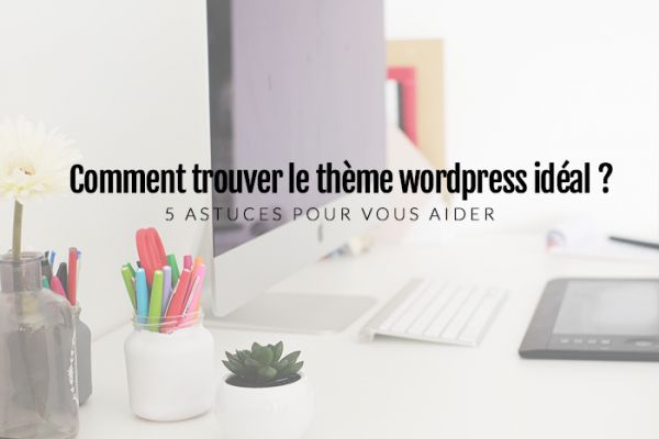 5 conseils pour bien choisir le thème de son site